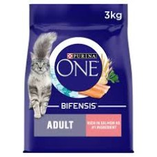 Purina One Cat Salmon 3kg 