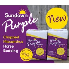 Sundown Purple Equine Bedding