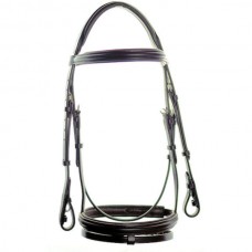 Dever Ascot Padded Flash Bridle - Full 