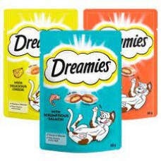 Dreamies Cat Treats 60g - (Available in Three Flavours)