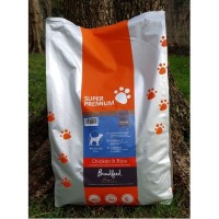 Broadfeed Super Premium Complete Small Bite Adult Dog Chicken & Rice (Available in Three Sizes)