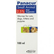 Panacur Cat & Dog 10% Liquid – 100ml*