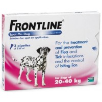 Frontline Spot-On Large Dog 3 pipettes