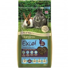 Burgess Excel Rabbit Junior & Dwarf Nuggets With Mint(Available in 2 sizes)