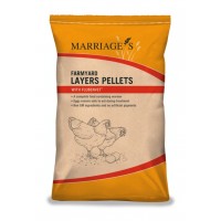 Marriages Layers Pellets with Flubenvet (available in 2 sizes)