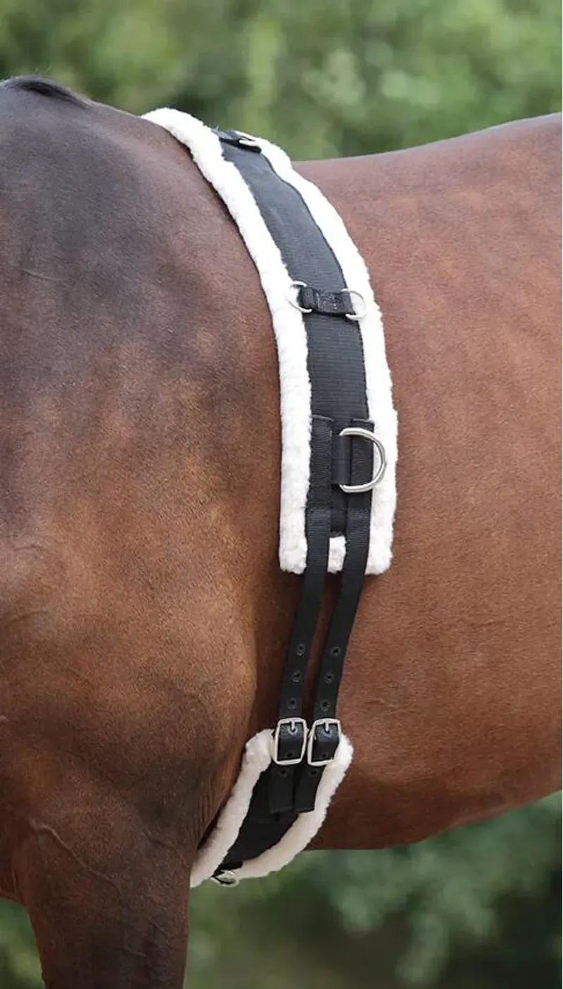 SHIRES FLEECE LINED ROLLER BLACK - PONY