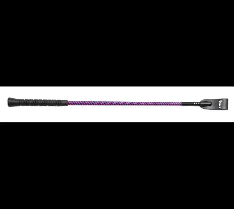 Shires 21 Inch Rubber Grip Whip In Red