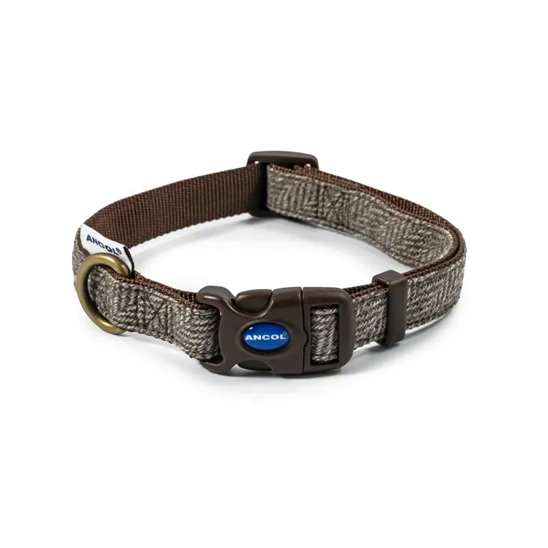 Ancol 30 cm - 50 cm Adjustable Collar in Herringbone