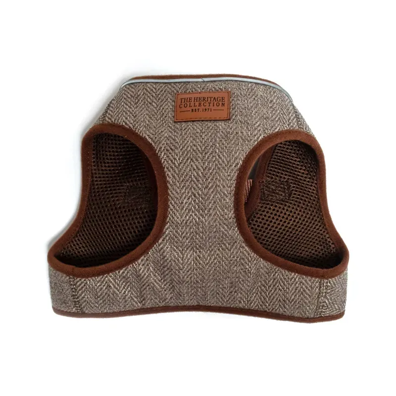 Ancol Heritage Herringbone Step In Harness S/M