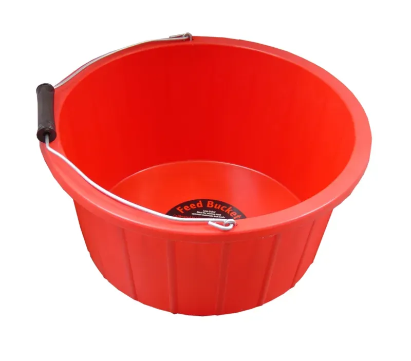 ProStable Feed Bucket - Red  3 GALLON