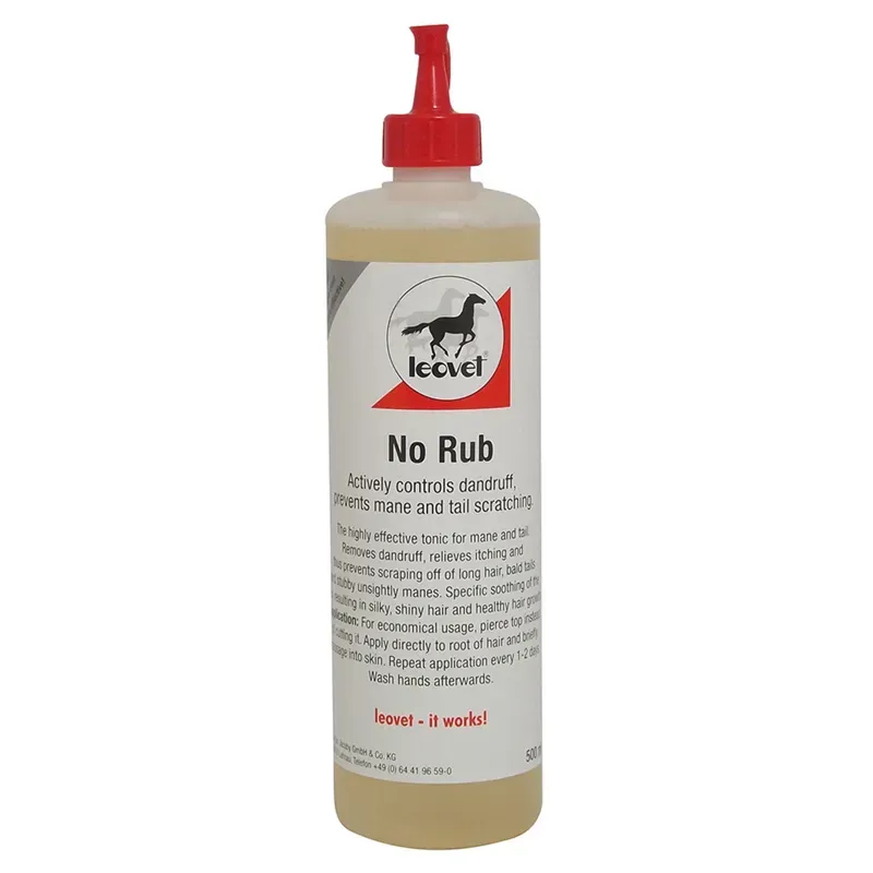 Leovet 500ml No Rub Hair Lotion in Yellow