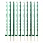 Hotline Premium Multiwire Electric Fence Post 1.05m 10PACK in Green