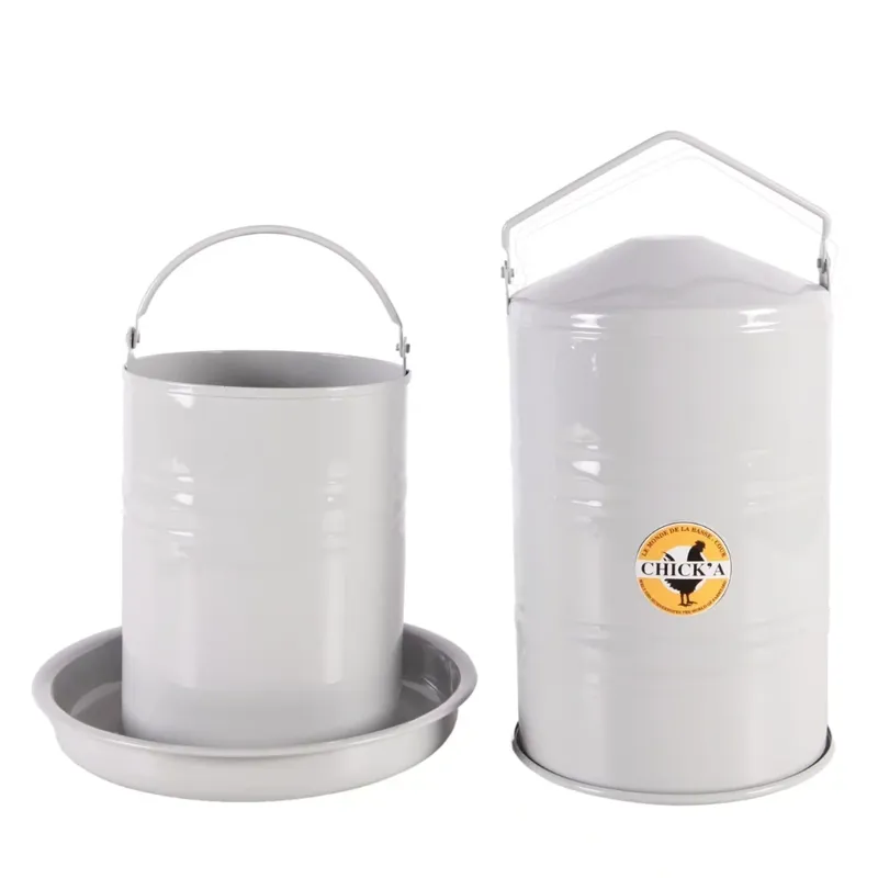 Hotline Vintage Poultry Drinker 10L in Green-1