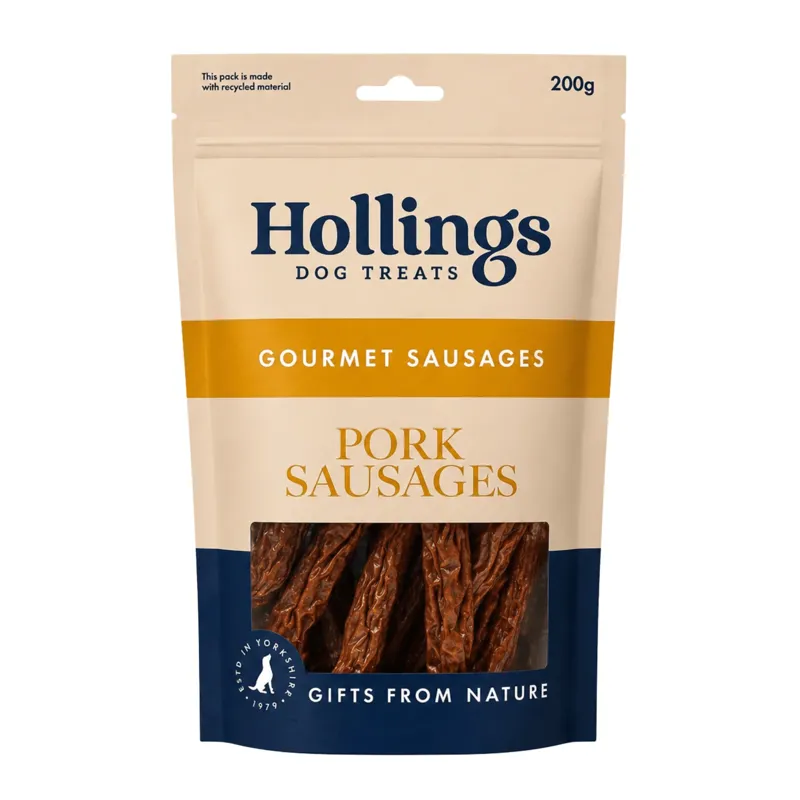 Hollings Gourmet Pork Sausages 200g