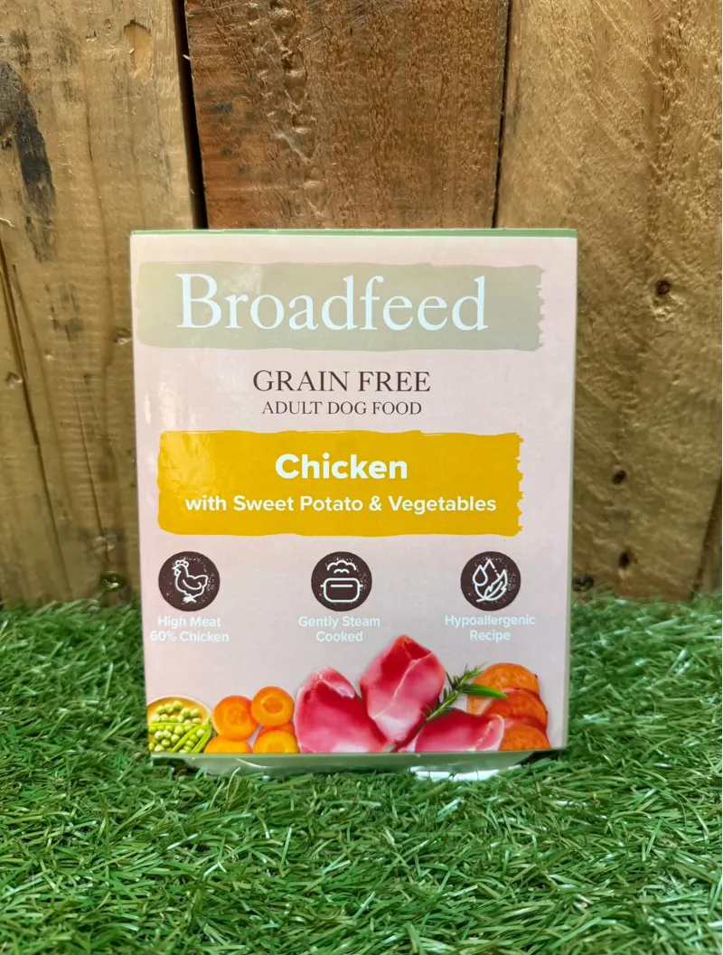 Broadfeed Grain Free Chicken - 395g