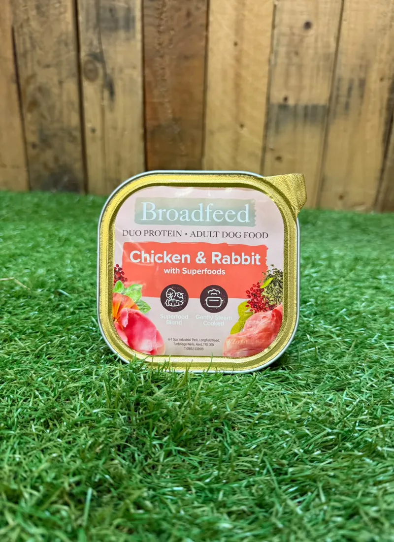 Broadfeed Super Premium Chicken and Rabbit - 300g