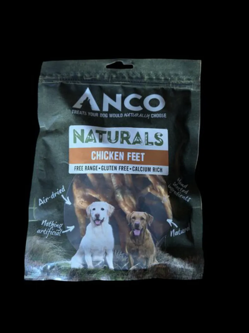 Anco Naturals Chicken Feet 100g-1