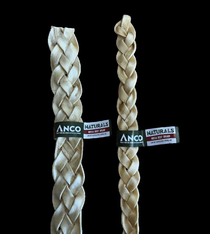 Anco Naturals Mega Beef Braid 50cm