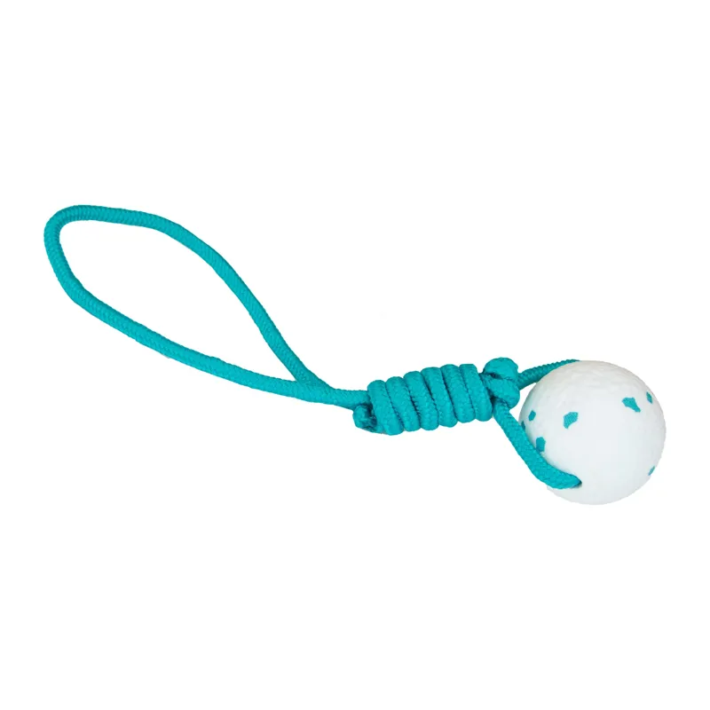 Ancol Chase Floating Ropey Ball Tug Dog Toy High Vis
