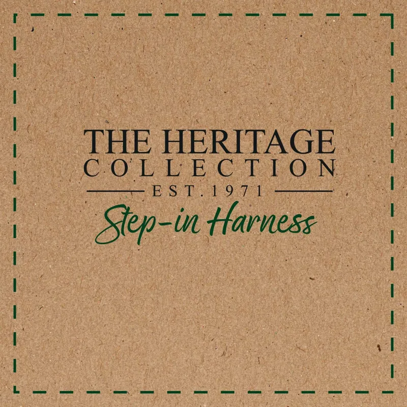 Ancol Heritage Herringbone Step In Harness S/M-4