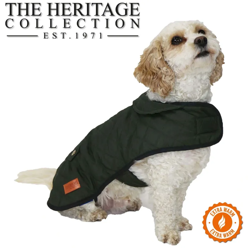 Ancol Heritage Quilted Blanket Coat 60cm XL