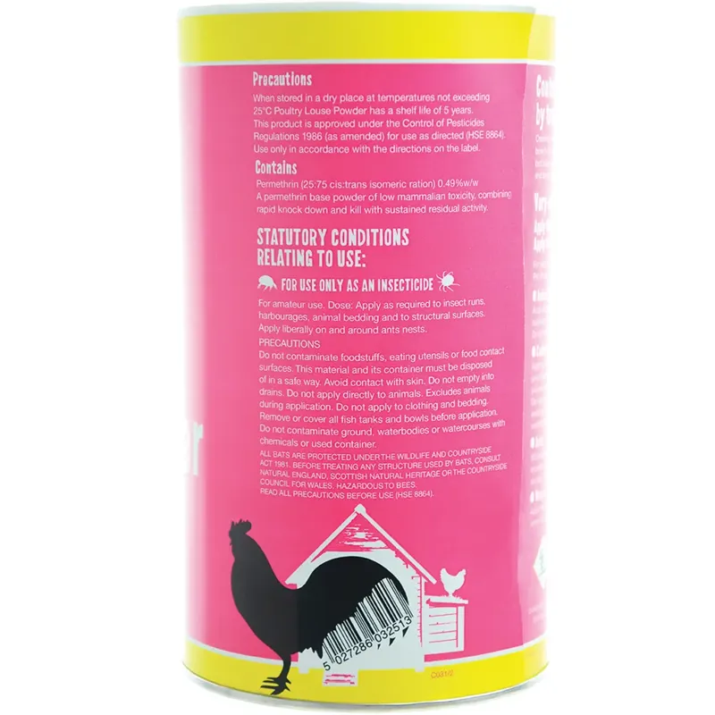 Battles Poultry Louse Powder 750g-1