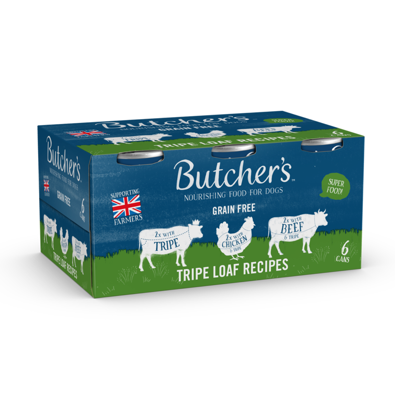 Butchers Tripe Loaf Recipes 6 x 400g in Small Green-1