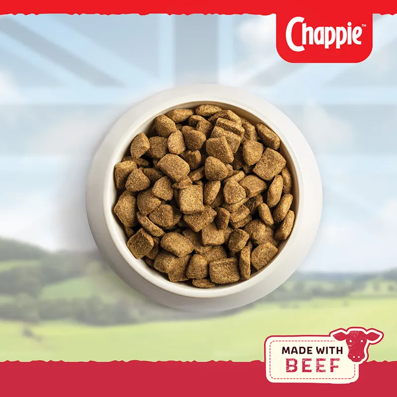 Chappie Complete Adult Dry Dog Food Beef and Wholegrain Cereal 15kg-4