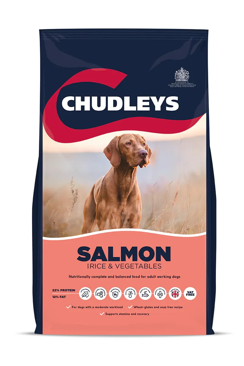 Chudleys Salmon with Rice and Vegetables 14kg