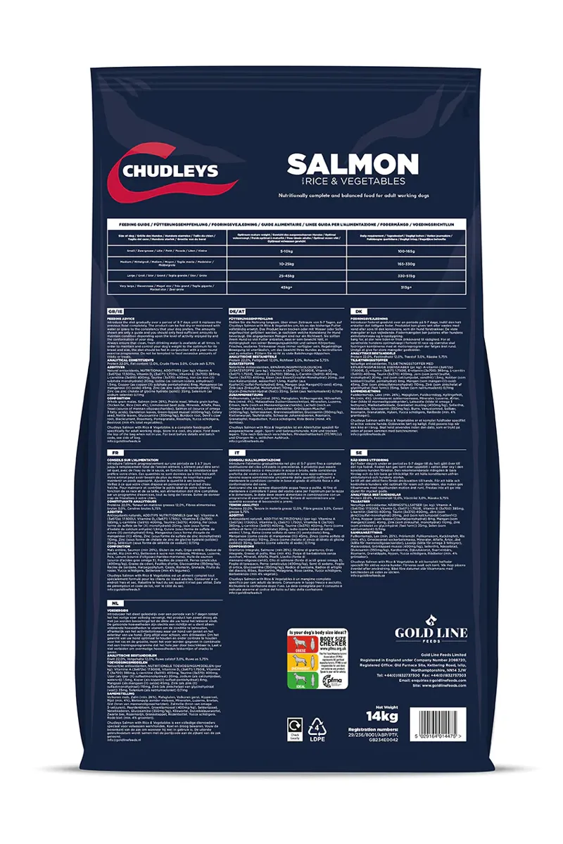 Chudleys Salmon with Rice and Vegetables 14kg-1