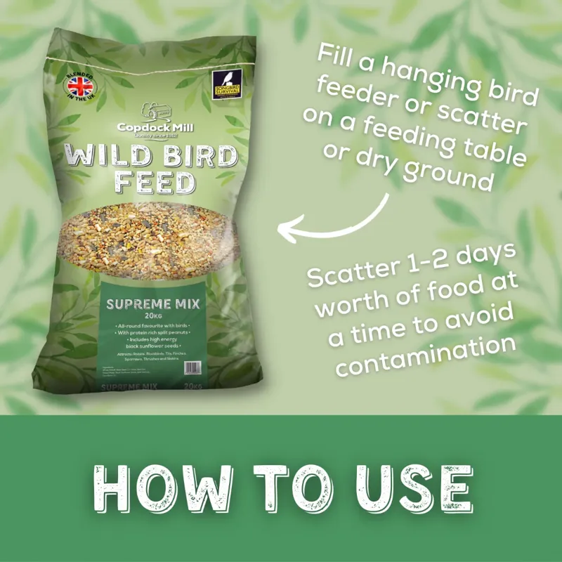 Copdock Mill Classic Collection Supreme Wild Bird Seed Mix-5