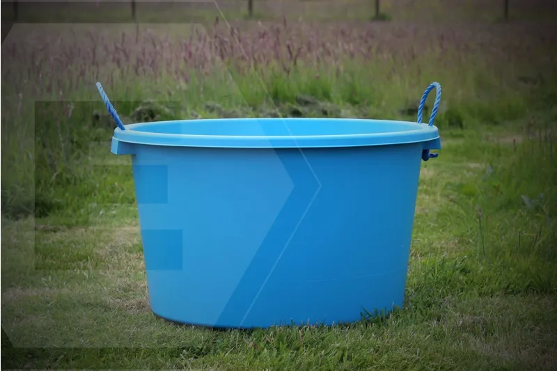 Earlswood Rope Handle Tub 75L in Blue-1
