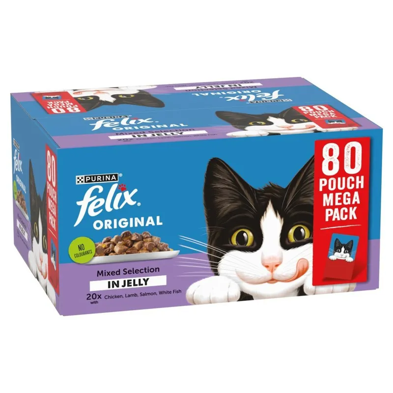 Felix Original Pouch Selection 80PK x 85g