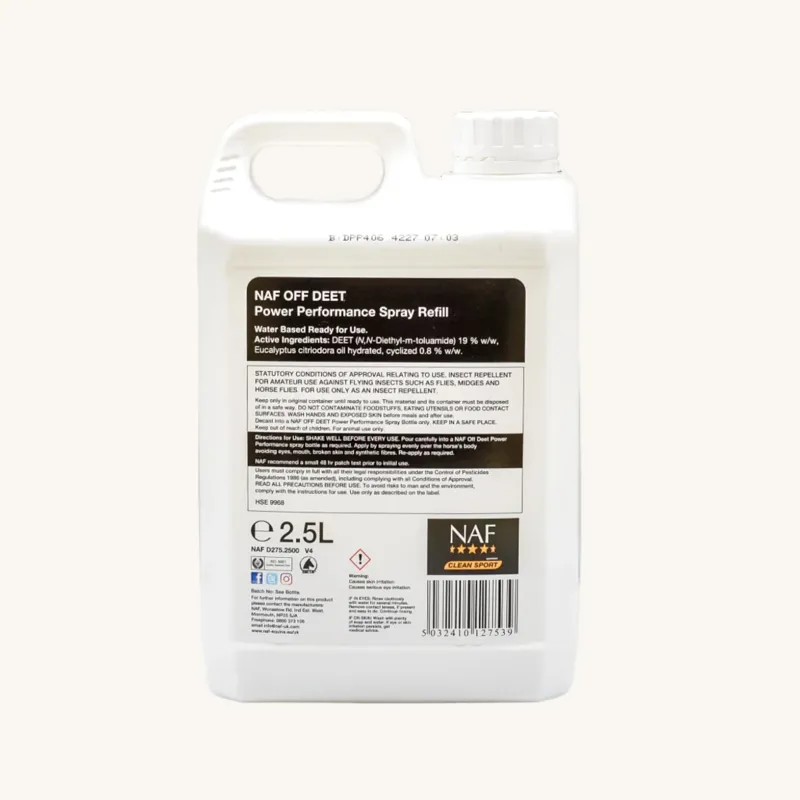 Naf Off Deet Power Performance Spray Refill-2