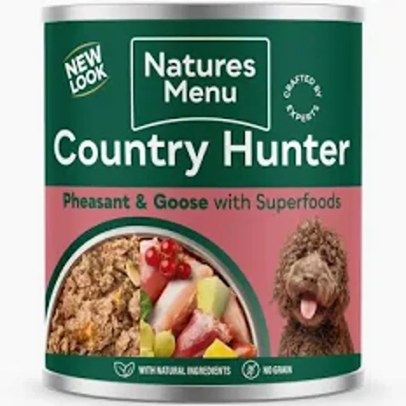 Nature's Menu Country Hunter Pheasant and Goose Tin 600g