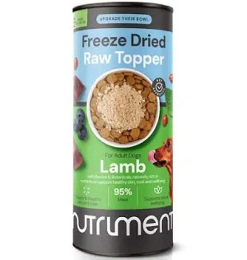 Nutriment Dried Topper Lamb 50g in Lamb