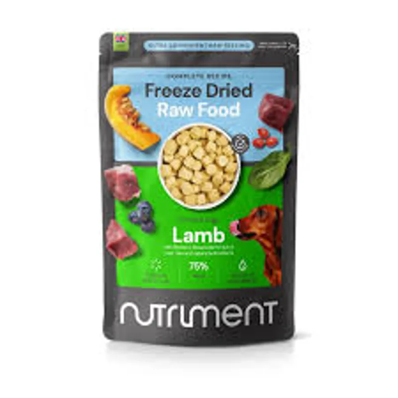 Nutriment Freeze Dried Lamb 225g