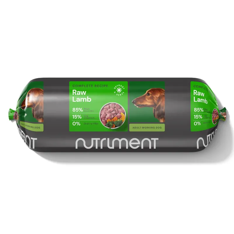 Nutriment Lamb Chubb Raw Dog Food 1.4kg