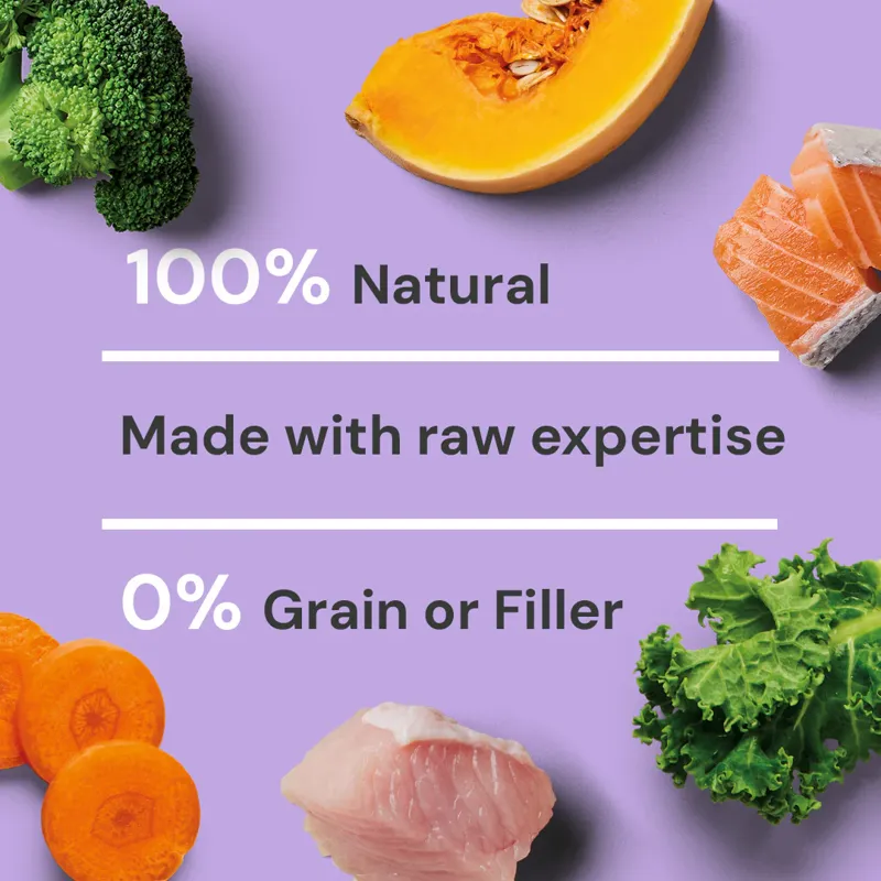 Nutriment Salmon and Turkey Raw Food 500g-3
