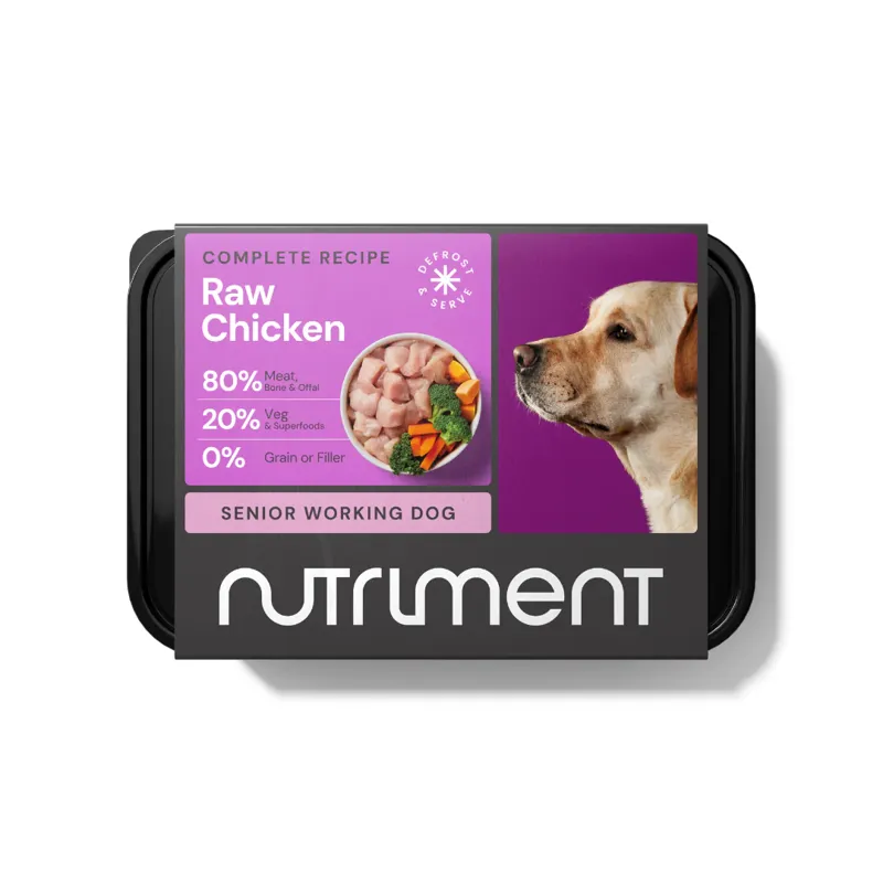 Nutriment Senior Raw Chicken 500g
