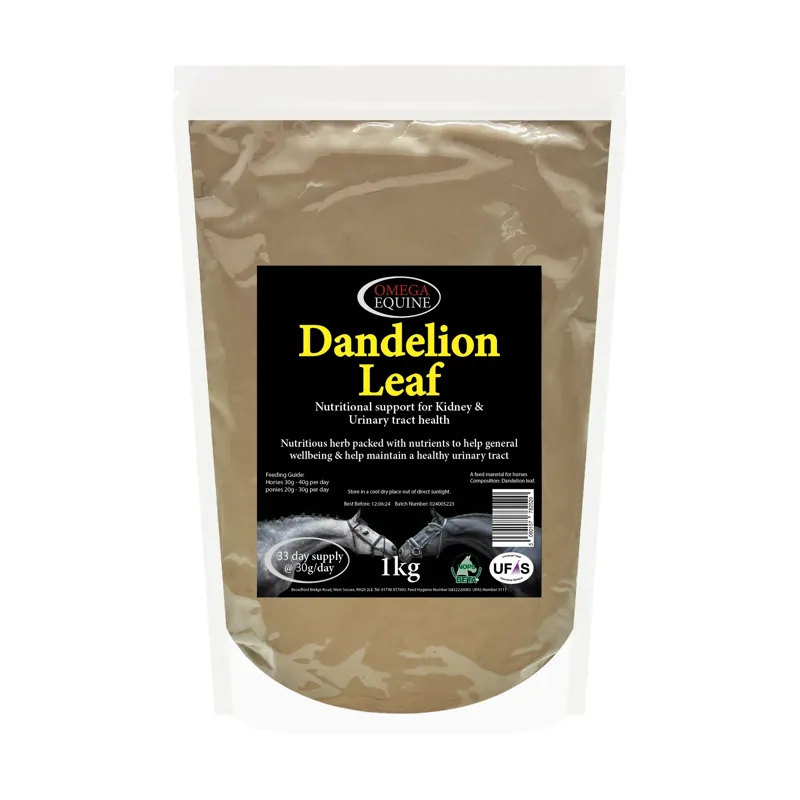 Omega Dandelion Leaf Powder 1kg