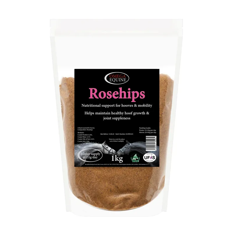 Omega Rosehips 1kg