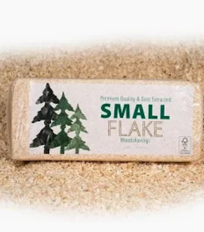 R H Mustoe Small Flake Shavings 20kg