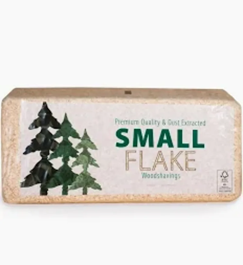 R H Mustoe Small Flake Shavings 20kg-1