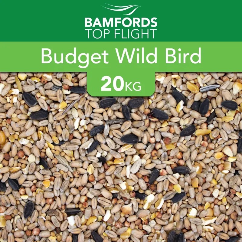 Bamfords Budget Wild Bird Food 20kg Seed Grain Mix-1