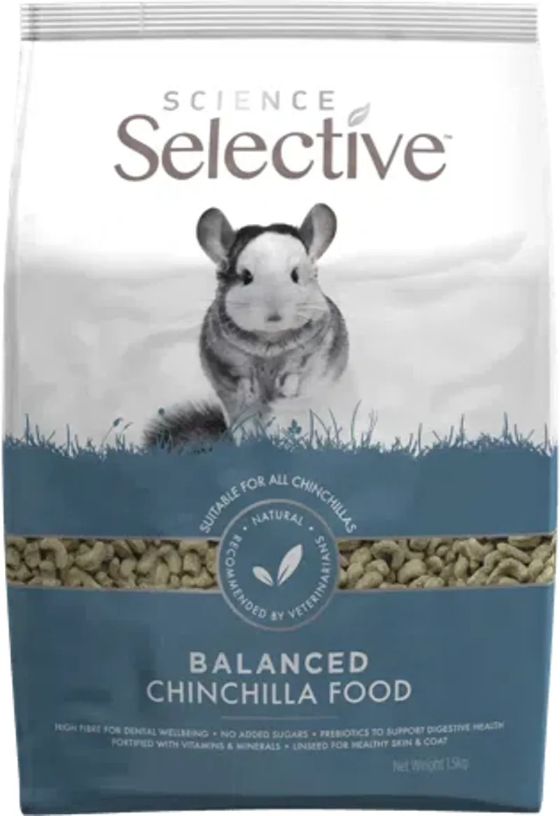 Science Selective Chinchilla Food 1.5kg