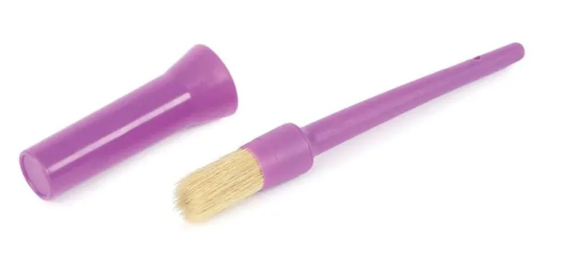 Shires Hoof Oil Brush in Purple