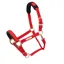 Shires Topaz Nylon Headcollar in Red
