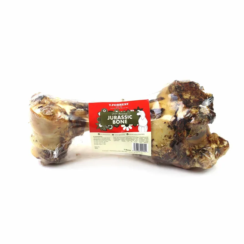 Tj Forrest Roast Whole Dino Bone Jurassic Dog Treat