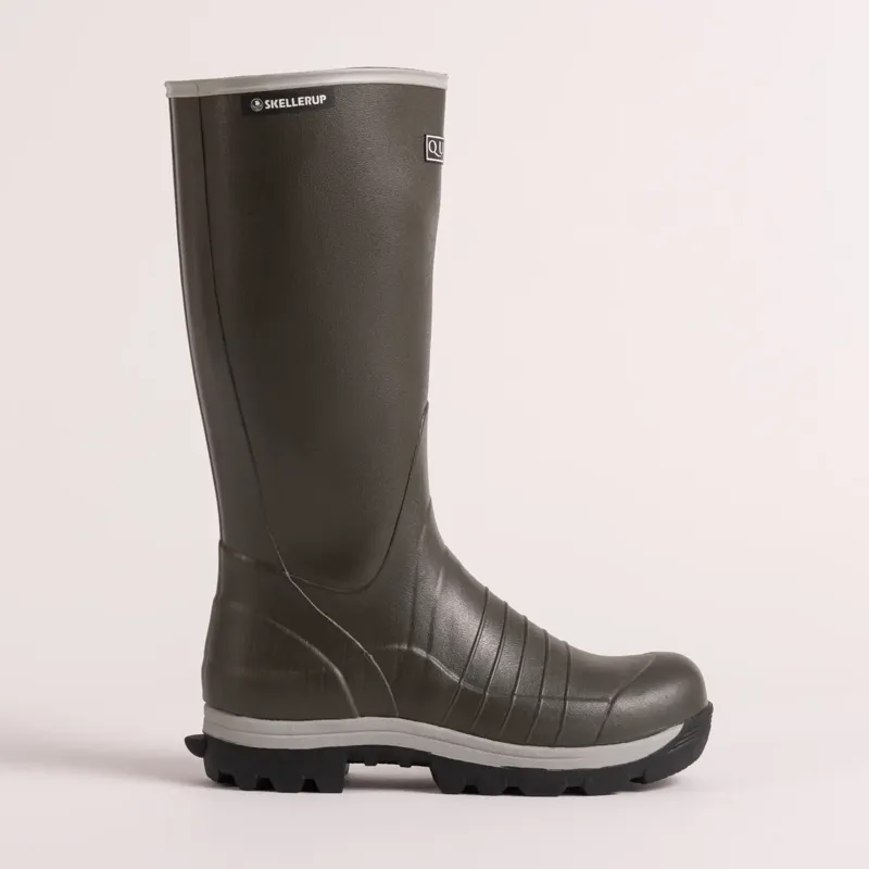 Skellerup Footwear Quatro Knee Wellingtons in Green-1